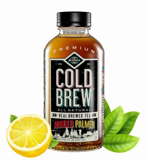 Arizona Arnold Palmer Cold Brew natúr jeges tea 473ml