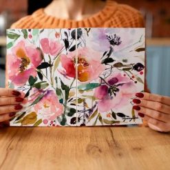 Azariyeva 2019 Pipacs virágzások vázlatfüzet rajzoláshoz kicsi méretben