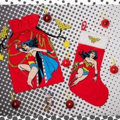 DC Comic Wonder Woman karácsonyi ajándék zokni
