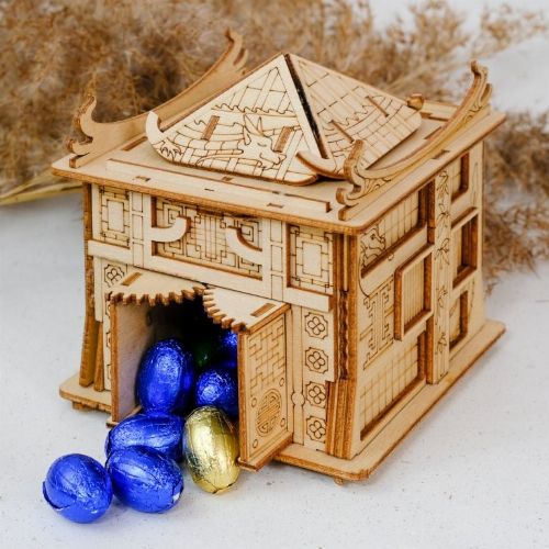 ESCWELT - 3D Logikai doboz rejtett tárolóval - House of the Dragon