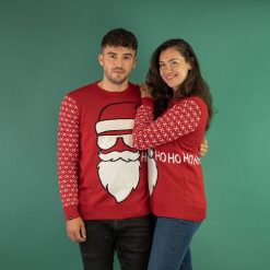 Hohoho Mikulásos karácsonyi csúnya pulcsi XL