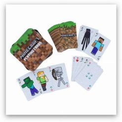 Minecraft francia kártya