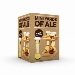 Mini Yards of Ale Set sörös pohár szett állvánnyal