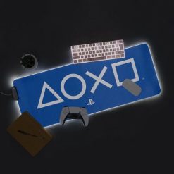 Playstation Light Up Desk Mat XL gaming egérpad világítással