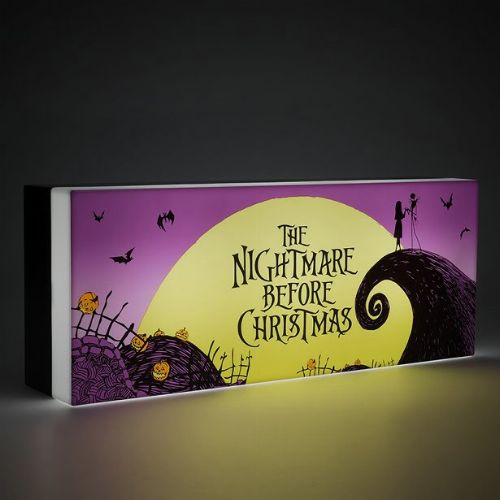 The Nightmare Before Christmas logo hangulvilágítás