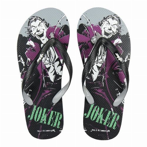 Batman - Joker férfi flip-flop papucs - 42-es méretben