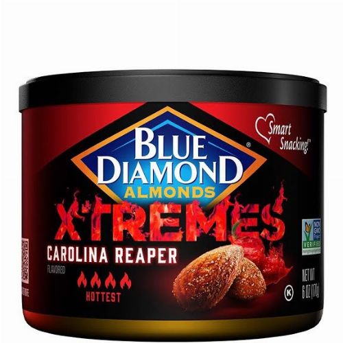 Blue Diamond Almond Xtremes Carolina Reaper csípős mandula 170g