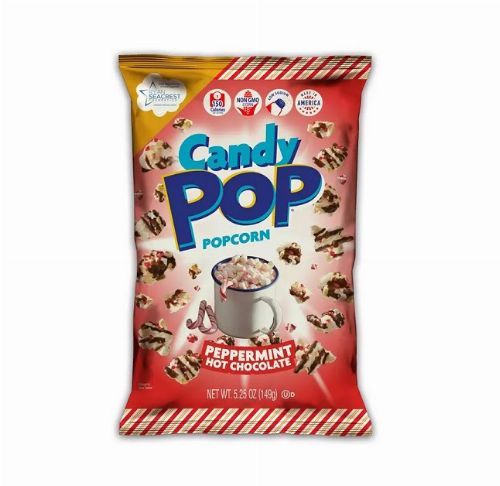 Candy Pop Peppermint Hot Chocolate borsmentás forró csoki ízű popcorn 149g