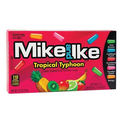 Mike and Ike Tropical trópusi gyümölcs ízű cukorkák 141g