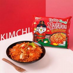 SamYang Buldak Kimchi csípős csirke ramen tészta 135g