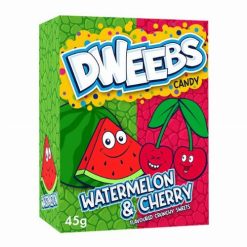 Dweebs Watermelon and Cherry görögdinnye és cseresznye ízű cukorka 45g