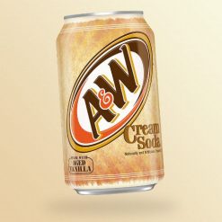 A&W Cream Soda Szénsavas üdítőital 355ml