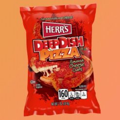 Herrs USA Deep Dish Pizza ízű chips 170g