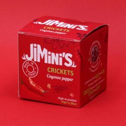 Jiminis Cricket ehető tücsök Cayanne bors fűszerezéssel 15g