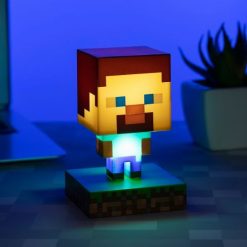 Minecraft Steve 3D ikon hangulatvilágítás