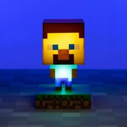 Minecraft Steve 3D ikon hangulatvilágítás