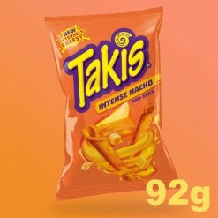 Takis Intense Nacho mexikói sajtos tortilla chips 92g