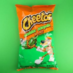 Cheetos Crunchy Cheddar Jalapeno chips 226g