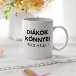 Diákok Könnyei fehér bögre