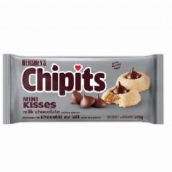 Hersheys Chipits Mini Kisses tejcsokoládés csokicseppek sütikhez 270g Szavatossági idő: 2024-07-31