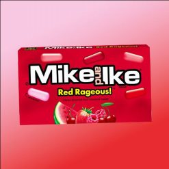 Mike and Ike Red Rageous piros gyümölcsös cukorkák 120g