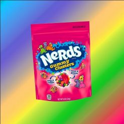 Nerds Gummy Clusters Rainbow rágós gumicukor 226g
