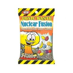 Toxic Waste Nuclear Fusion két íz egyben savanyú cukorka mix 57g