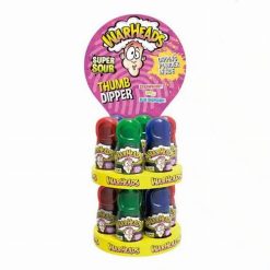 Warheads mártogatós nyalóka savanyú porral 42g