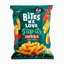 Bites We Love vegán paprikás lencse chips 18g