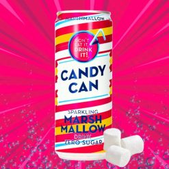 Candy Can Zero mályvacukor ízű zero szénsavas üdítőital 330ml