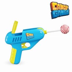 Candy Gangs Blaster Blake gyümölcs ízű nyalóka játékkal 10g