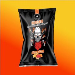 Chilicum Rodeo Smoked Bacon ízű chilis chips 55g