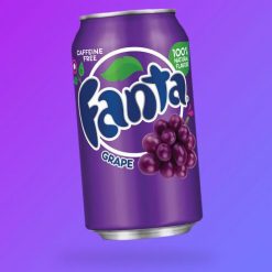 Fanta Grape USA szőlő ízű üdítőital 355ml