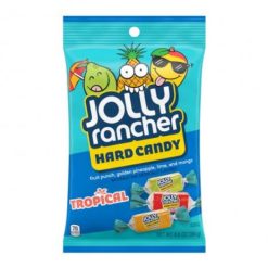 Jolly Rancher Trópusi gyümölcs ízű kemény cukorka 184g