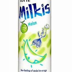Lotte Milkis Soft Drink Melon dinnye ízű tejes szénsavas ital 250 ml