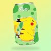 Qdol Pokemon Pikachu lime ízű szénsavas üdítőital 330ml