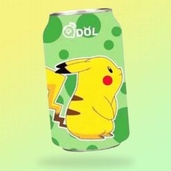 Qdol Pokemon Pikachu lime ízű szénsavas üdítőital 330ml