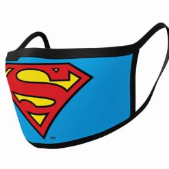 Superman logós arcmaszk (2db)