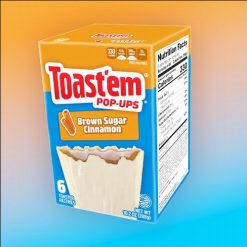 Toastem Pop Ups Brown Sugar Cinnamon barna cukor és fahéj ízű sütemény 288g