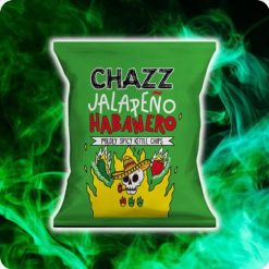 Chazz Jalapeno and Habanero Medium Spicy burgonyachips 50g