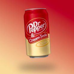 Dr. Pepper Cream Soda vaníliás szénsavas üdítőital 355ml