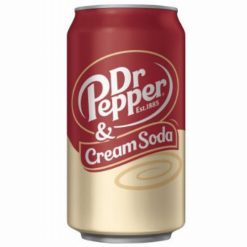 Dr. Pepper Cream Soda vaníliás szénsavas üdítőital 355ml