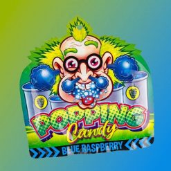 Dr Sour Popping Candy Blue Raspberry kék málna ízű robbanócukor 15g