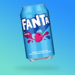 Fanta Berry - bogyós gyümölcs ízű üdítőital 355ml