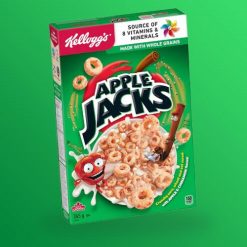 Kelloggs Apple Jack almás fahéjas ízű gabonapehely 345g