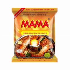 MAMA Instant Noodles Shrimp Creamy Tom Yum krémes Tom Yum leves rák ízesítéssel 90g