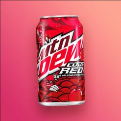 Mountain Dew USA Code Red with Cherry cseresznye ízű üdítő 355ml