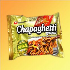 NONGSHIM Instant Noodles Chapagetti fekete szójabab ízesítésű instant tészta 121g