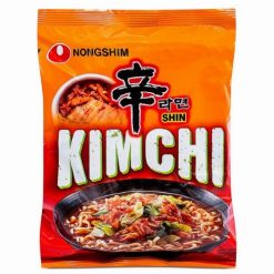 NONGSHIM Instant Noodles Shin Kimchi ízesítésű instant leves 120g