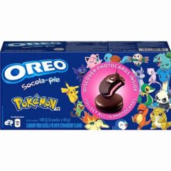 Oreo Cadbury Socola-Pie Pokémon eper krémmes csokis pite 180g